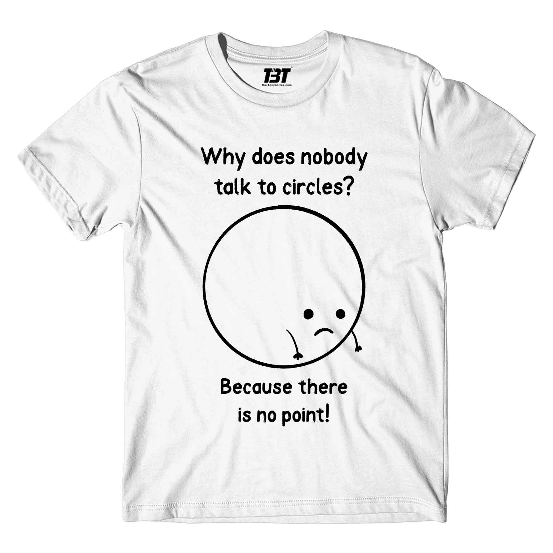 printed there's no point t-shirt printed graphic stylish buy online united states of america usa the banyan tee tbt men women girls boys unisex white