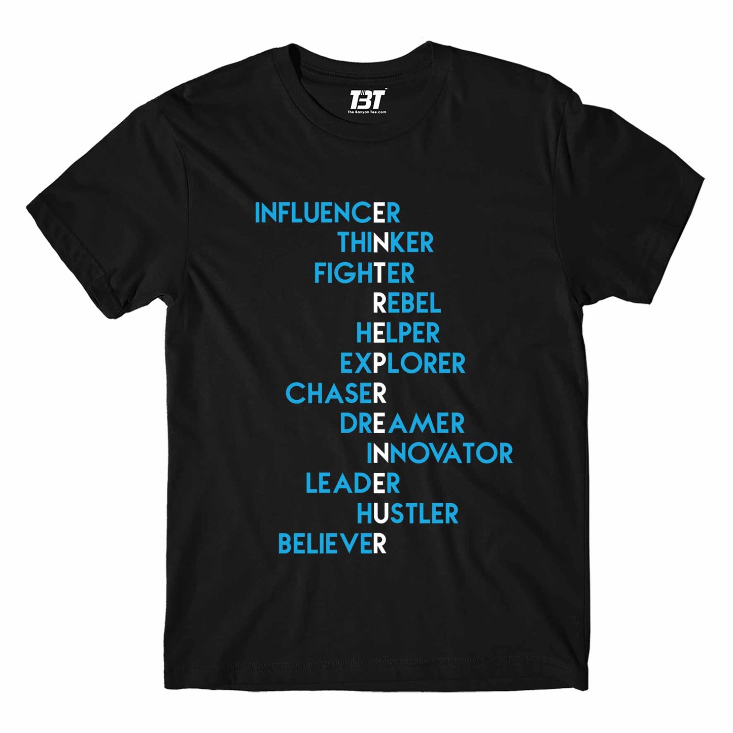 printed entrepreneur t-shirt printed graphic stylish buy online united states of america usa the banyan tee tbt men women girls boys unisex black