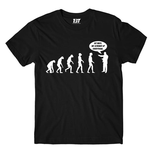 printed go back t-shirt printed graphic stylish buy online united states of america usa the banyan tee tbt men women girls boys unisex black