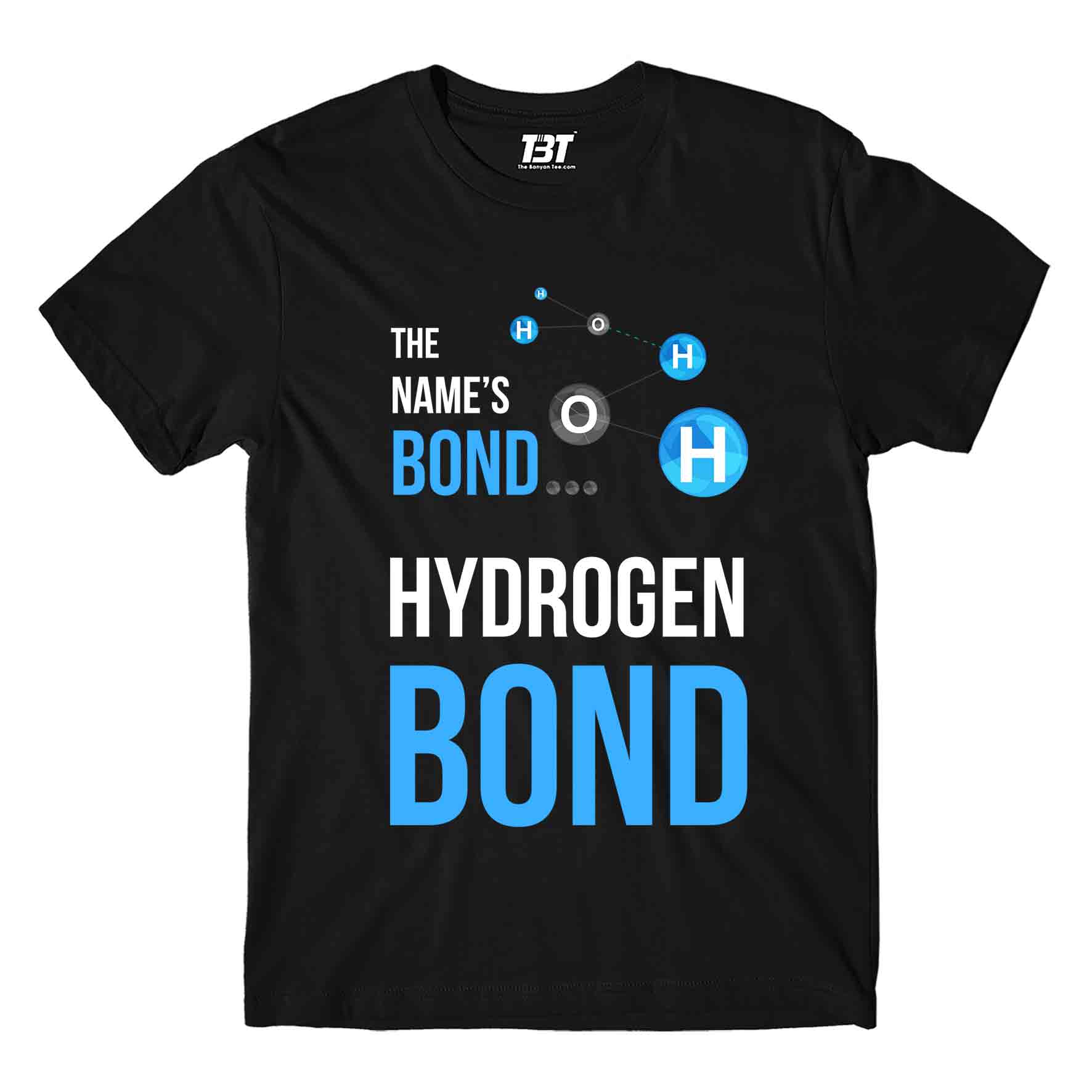 printed hydrogen bond t-shirt printed graphic stylish buy online united states of america usa the banyan tee tbt men women girls boys unisex black