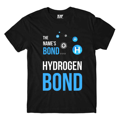 printed hydrogen bond t-shirt printed graphic stylish buy online united states of america usa the banyan tee tbt men women girls boys unisex black