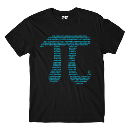 printed pi t-shirt printed graphic stylish buy online united states of america usa the banyan tee tbt men women girls boys unisex black