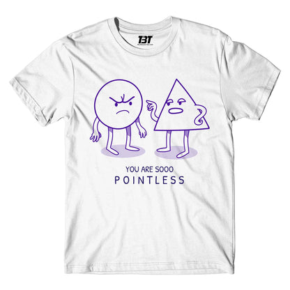 printed pointless t-shirt printed graphic stylish buy online united states of america usa the banyan tee tbt men women girls boys unisex white