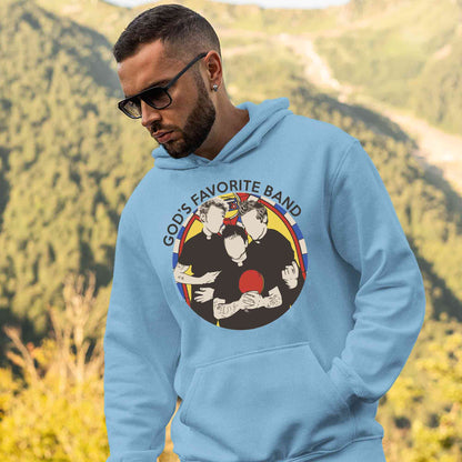 green day god's favorite band hoodie hooded sweatshirt winterwear music band buy online united states usa the banyan tee tbt men women girls boys unisex gray