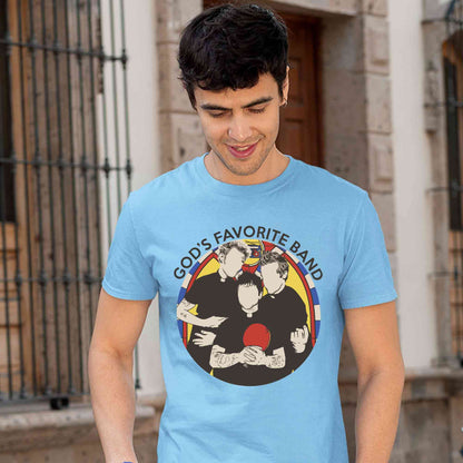 green day god's favorite band t-shirt music band buy online united states of america usa the banyan tee tbt men women girls boys unisex white