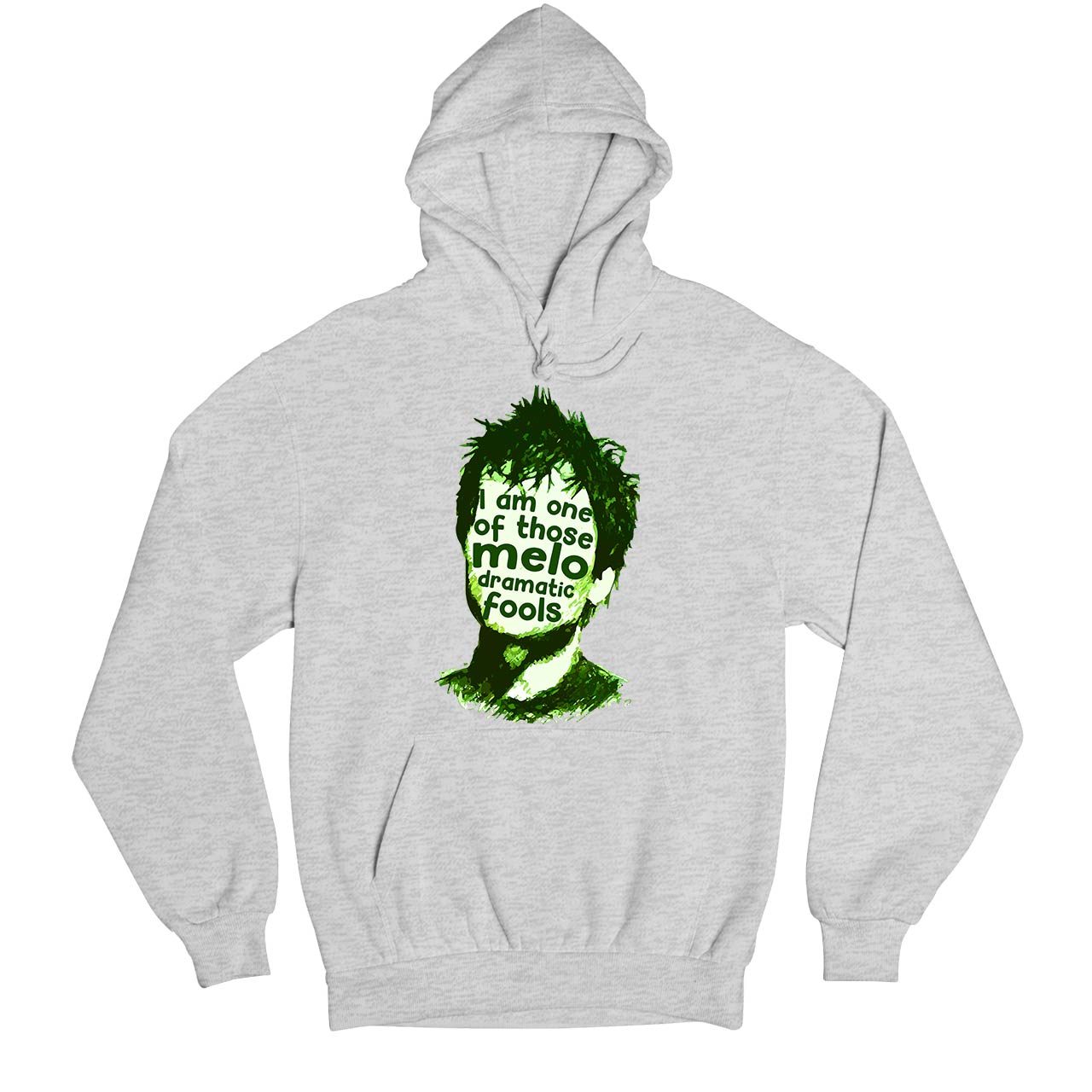 green day basket case hoodie hooded sweatshirt winterwear music band buy online united states usa the banyan tee tbt men women girls boys unisex gray i am one of those melodramatic fools