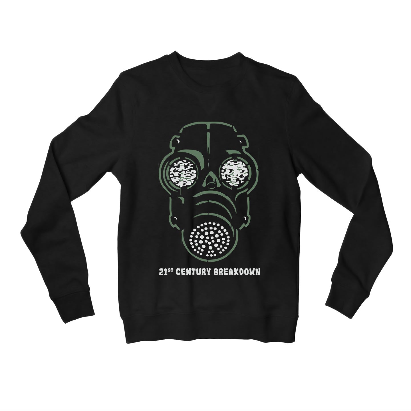 green day 21st century breakdown sweatshirt upper winterwear music band buy online united states of america usa the banyan tee tbt men women girls boys unisex black