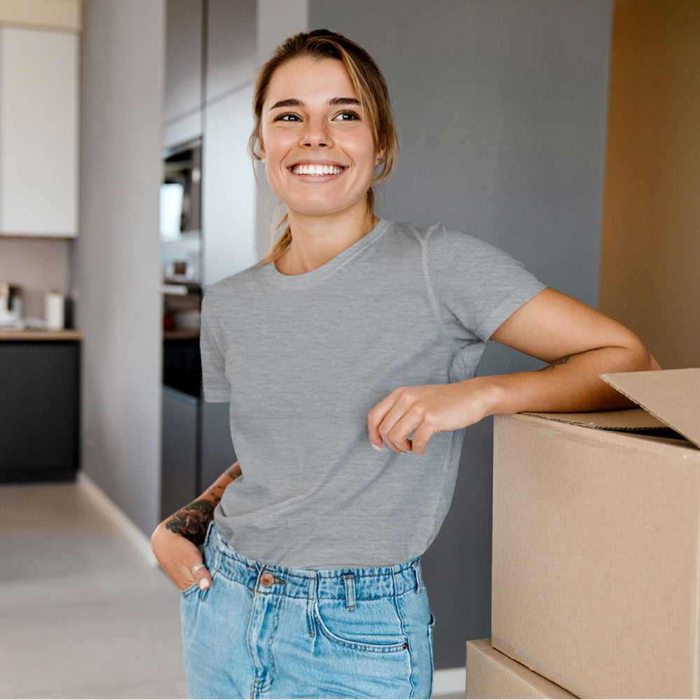 Grey Melange Top | Everyday Fashion Essential