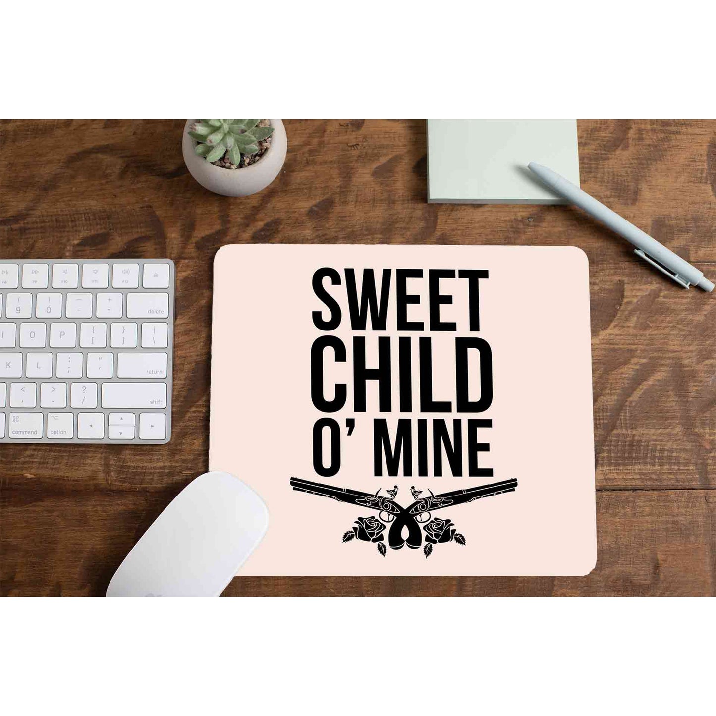 guns n' roses sweet child o' mine mousepad logitech large anime music band buy online united states of america usa the banyan tee tbt men women girls boys unisex