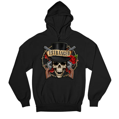 guns n' roses estranged hoodie hooded sweatshirt winterwear music band buy online usa united states of america the banyan tee tbt men women girls boys unisex black