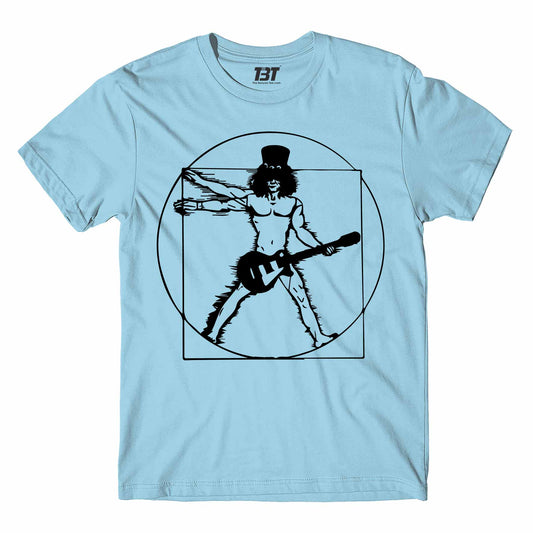 guns n' roses the vitruvian guitar man - slash t-shirt music band buy online usa united states the banyan tee tbt men women girls boys unisex beige