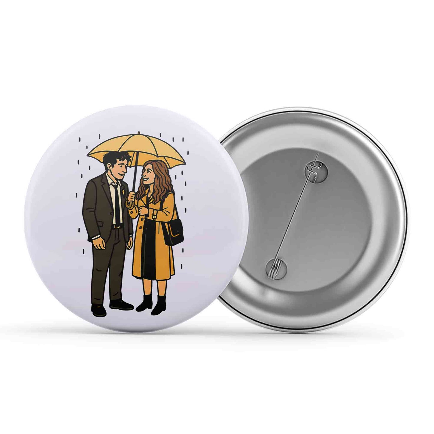How I Met Your Mother Badge Metal Pin Button The Banyan Tee TBT