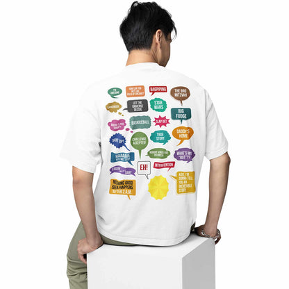 how i met your mother oversized t shirt - an incredible story tv & movies t-shirt white buy online india the banyan tee tbt men women girls boys unisex