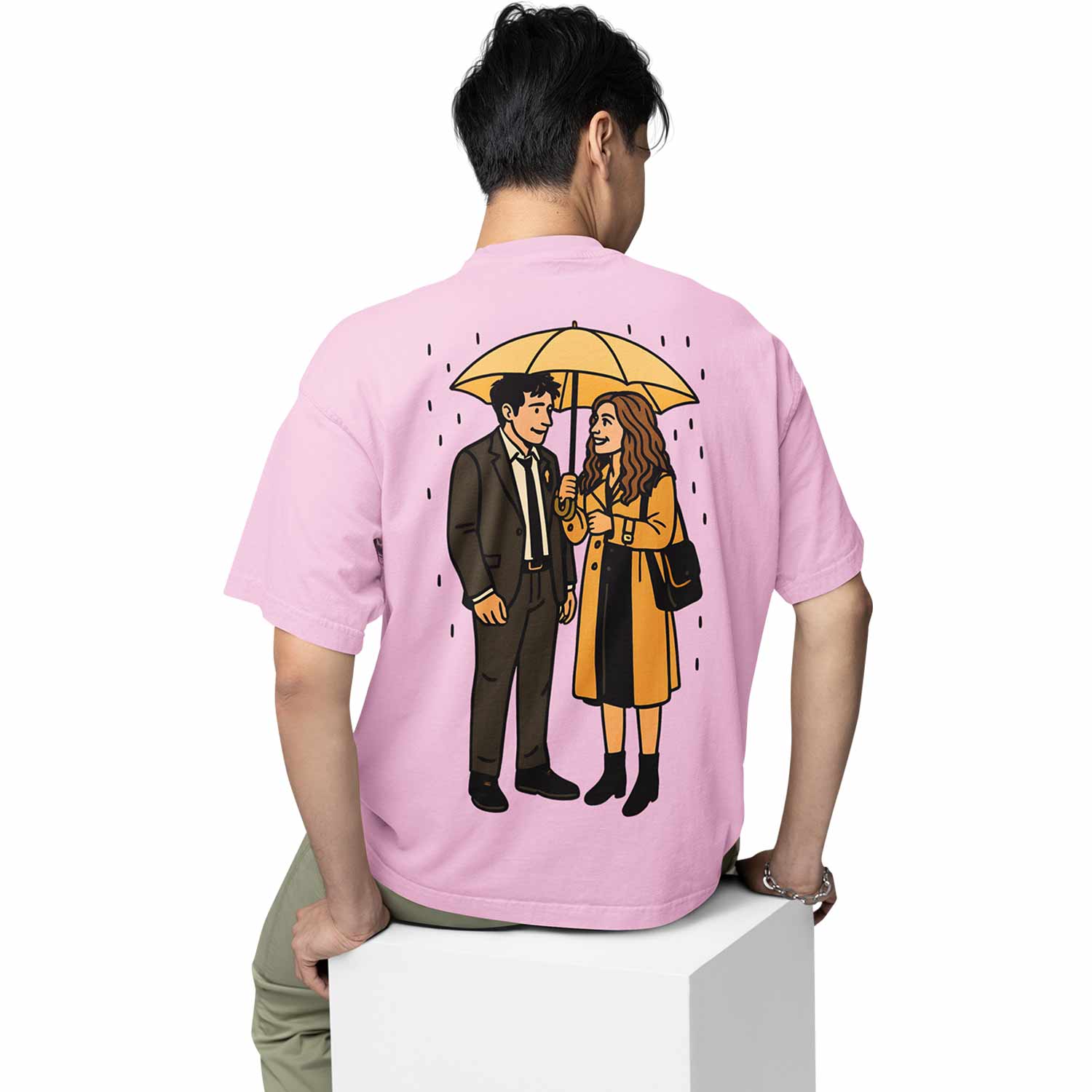 how i met your mother oversized t shirt - ted & tracy fanart tv & movies t-shirt black buy online india the banyan tee tbt men women girls boys unisex