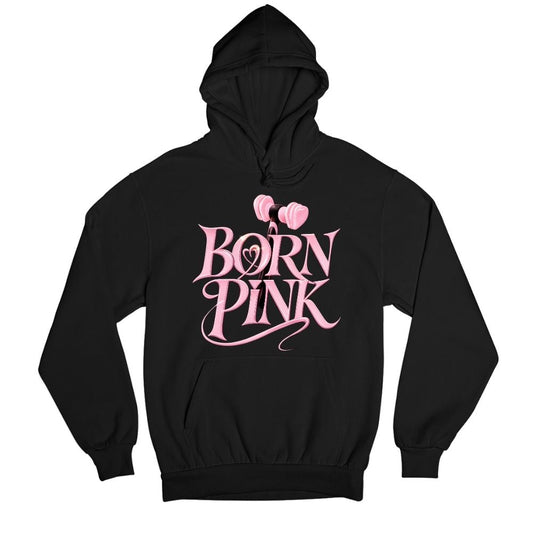 black pink born pink hoodie hooded sweatshirt winterwear music band buy online united states usa the banyan tee tbt men women girls boys unisex black 
