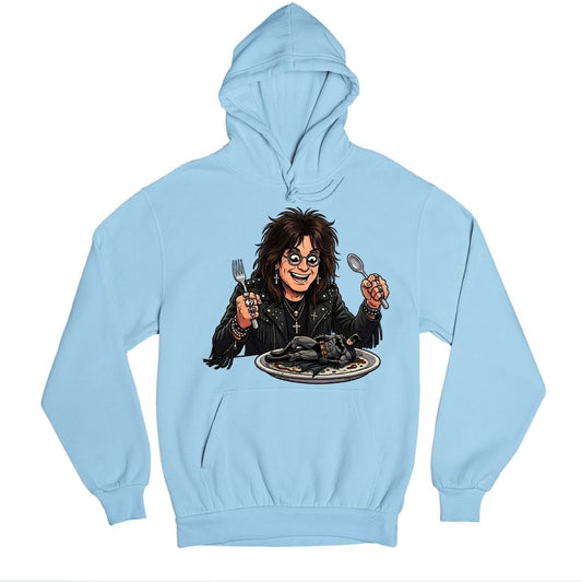 black sabbath bat meal hoodie hooded sweatshirt winterwear music band buy online united states usa the banyan tee tbt men women girls boys unisex baby blue 