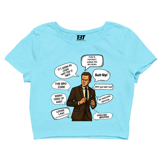 How I met Your Mother Crop Top HIMYM by The Banyan Tee