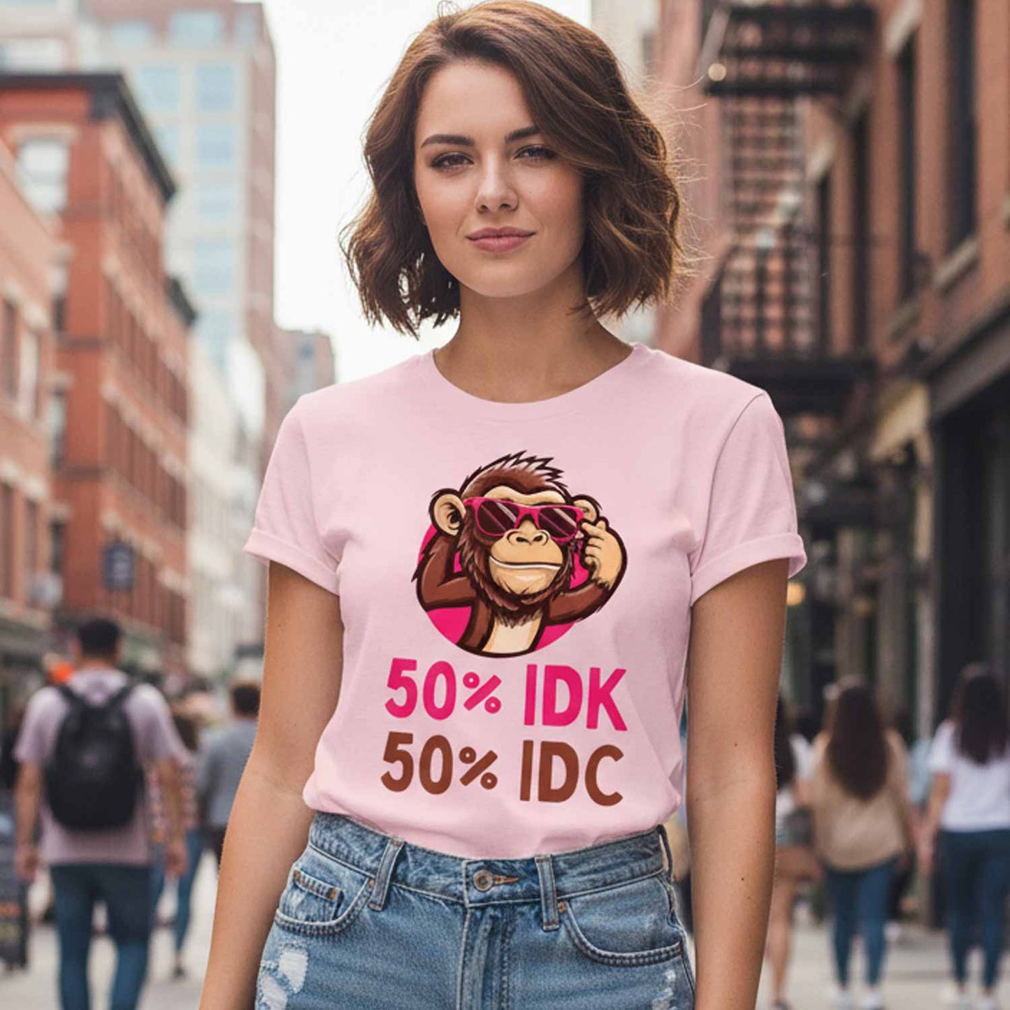 T shirt - IDK IDC