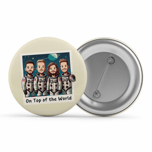 imagine dragons top of the world badge pin button music band buy online united states of america usa the banyan tee tbt men women girls boys unisex  