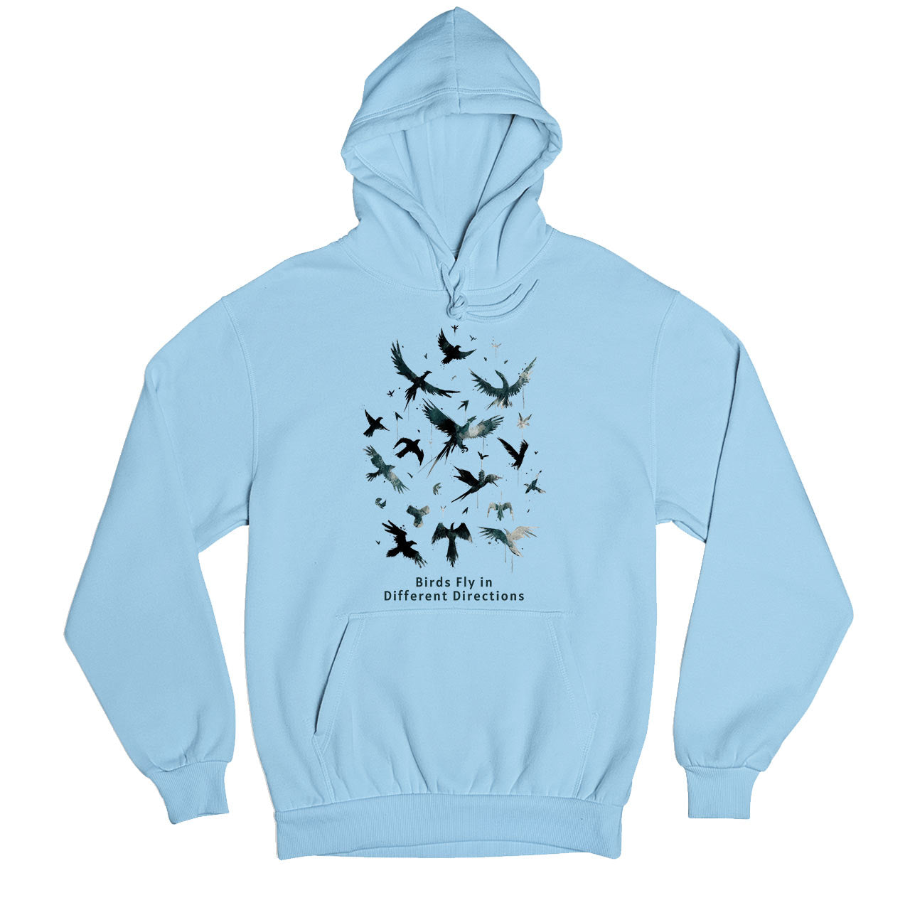 imagine dragons birds fly in different directions hoodie hooded sweatshirt winterwear music band buy online united states of america usa the banyan tee tbt men women girls boys unisex baby blue 