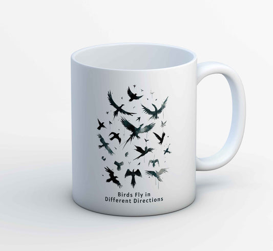 imagine dragons birds fly in different directions mug coffee ceramic music band buy online united states of america usa the banyan tee tbt men women girls boys unisex  