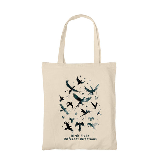 imagine dragons birds fly in different directions tote bag music band buy online united states of america usa the banyan tee tbt men women girls boys unisex  