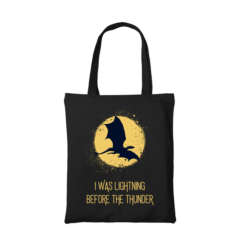 imagine dragons thunder tote bag hand printed cotton women men unisex