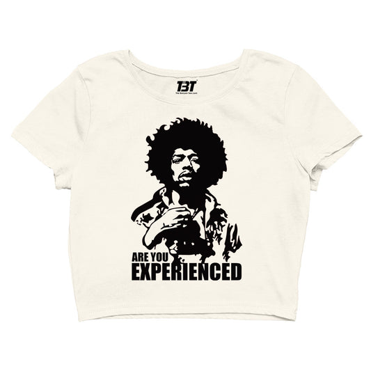 jimi hendrix are you experienced crop top music band buy online united states of america usa the banyan tee tbt men women girls boys unisex gray