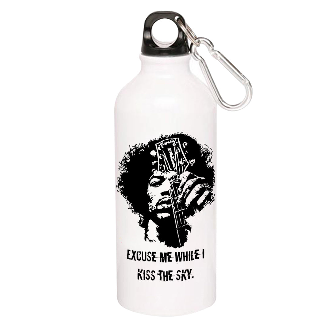 jimi hendrix kiss the sky sipper steel water bottle flask gym shaker music band buy online india the banyan tee tbt men women girls boys unisex