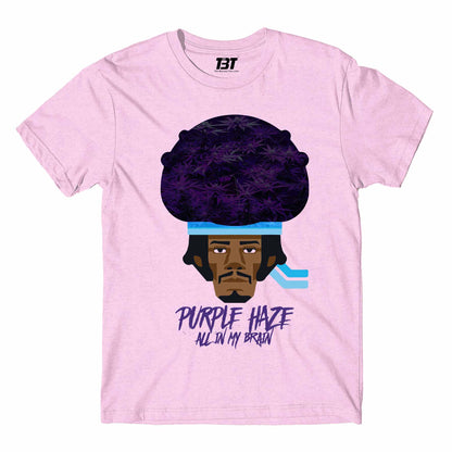 jimi hendrix purple haze t-shirt music band buy online usa united states the banyan tee tbt men women girls boys unisex lilac