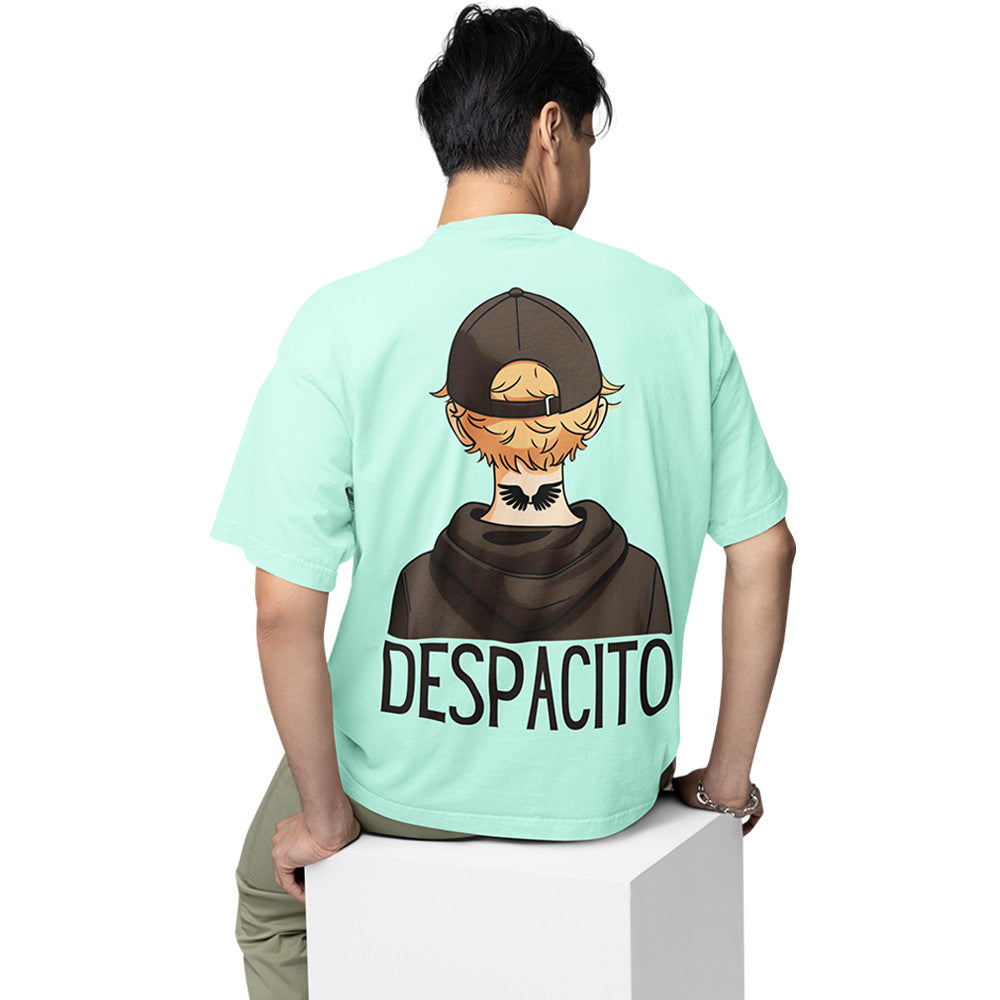justin bieber oversized t shirt - despacito music t-shirt mint green buy online india the banyan tee tbt men women girls boys unisex