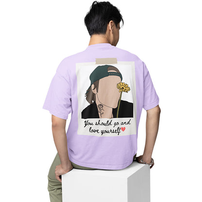 justin bieber oversized t shirt - love yourself music t-shirt lavender buy online india the banyan tee tbt men women girls boys unisex