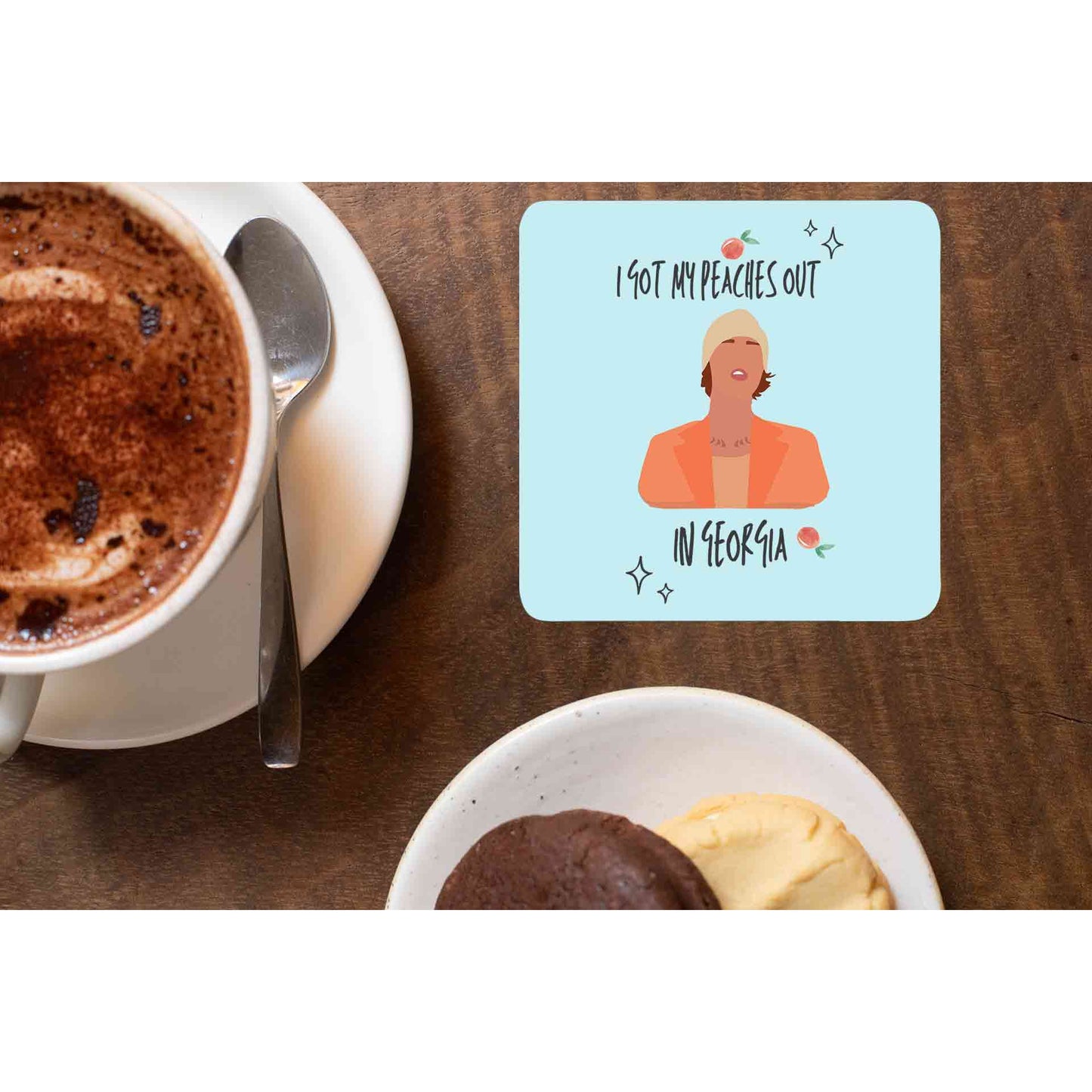 justin bieber peaches coasters wooden table cups indian music band buy online india the banyan tee tbt men women girls boys unisex