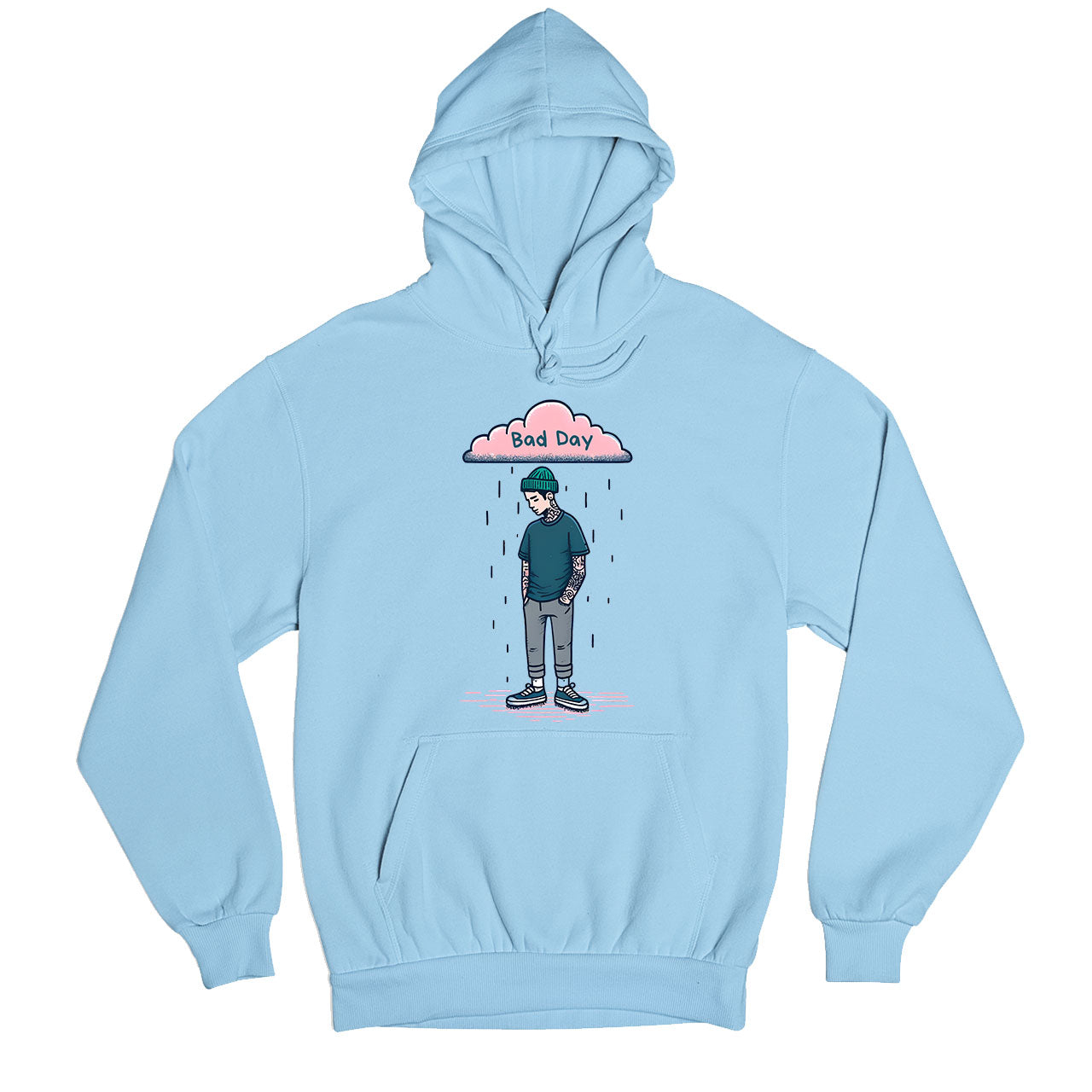 ustin bieber bad day hoodie hooded sweatshirt winterwear music band buy online united states usa the banyan tee tbt men women girls boys unisex black