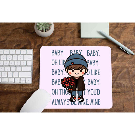 justin bieber baby mousepad logitech large anime music band buy online united states of america usa the banyan tee tbt men women girls boys unisex