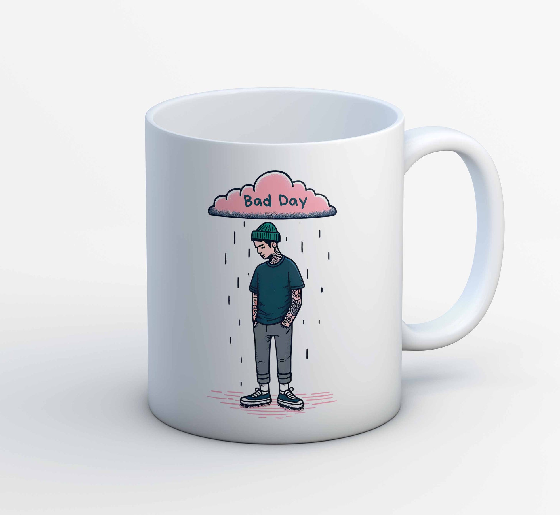 justin bieber bad day mug coffee ceramic music band buy online usa united states of america the banyan tee tbt men women girls boys unisex