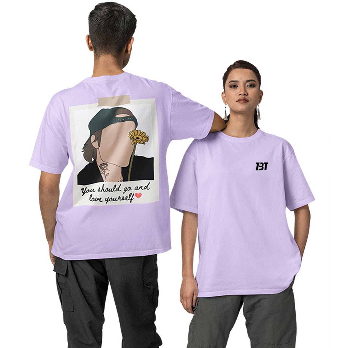 Oversized T shirt - Love Yourself