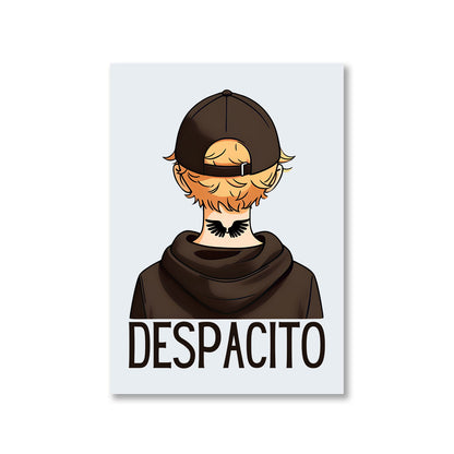 justin bieber despacito poster wall art buy online united states of america usa the banyan tee tbt a4