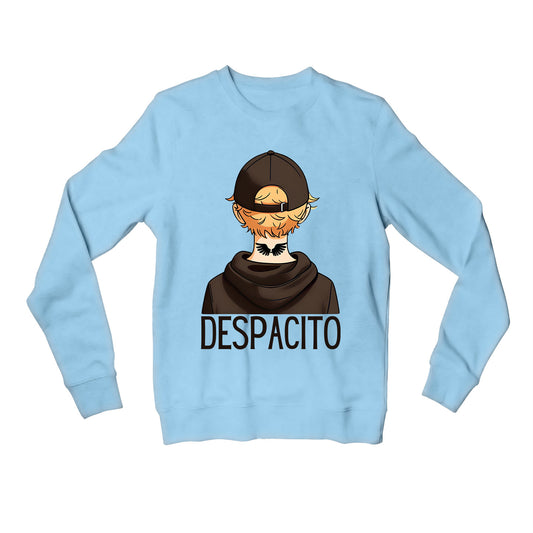 justin bieber despacito sweatshirt upper winterwear music band buy online united states of america usa the banyan tee tbt men women girls boys unisex black