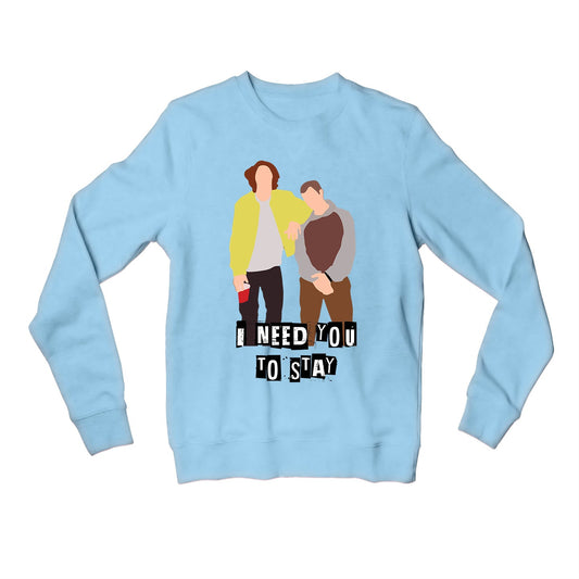 justin bieber stay sweatshirt upper winterwear music band buy online united states usa the banyan tee tbt men women girls boys unisex black