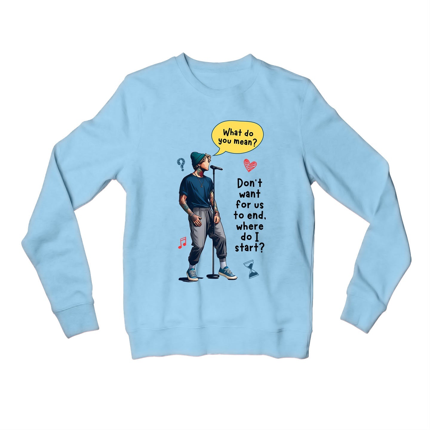 justin bieber what do you mean sweatshirt upper winterwear music band buy online united states usa the banyan tee tbt men women girls boys unisex navy