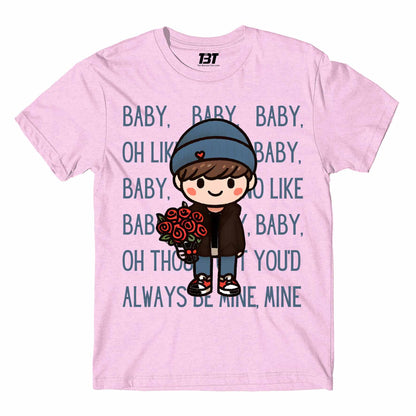 justin bieber baby t-shirt music band buy online usa united states the banyan tee tbt men women girls boys unisex black Edit alt