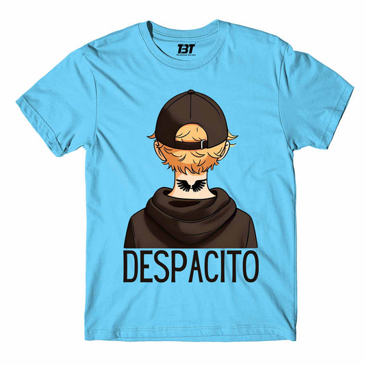 justin bieber despacito t-shirt music band buy online united states of america usa the banyan tee tbt men women girls boys unisex black