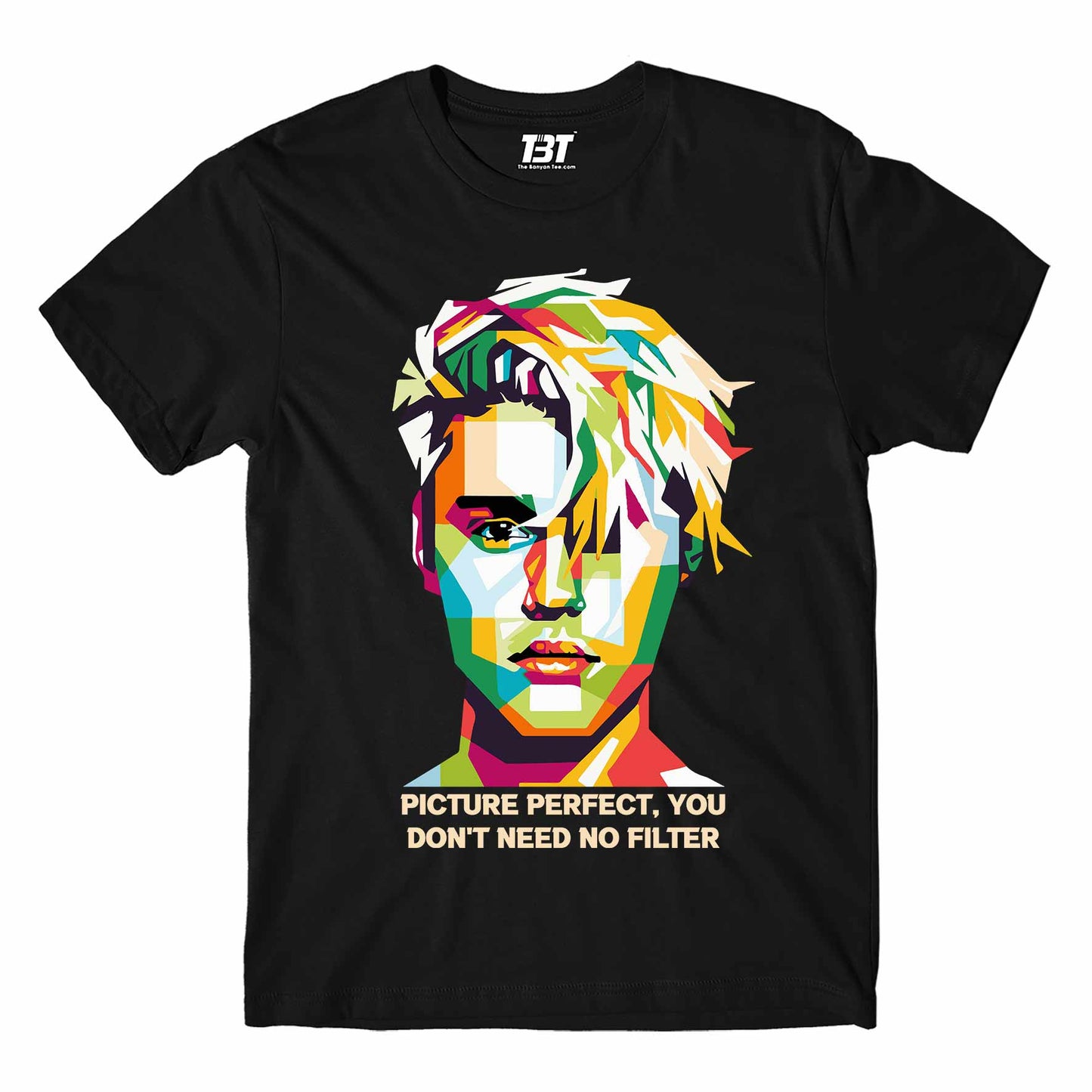 justin bieber intentions t-shirt music band buy online usa united states the banyan tee tbt men women girls boys unisex black