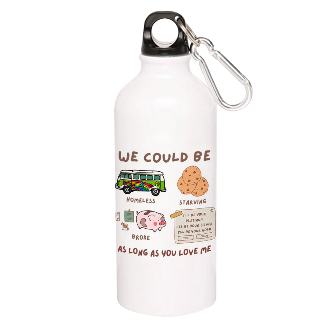 justin bieber as long as you love me sipper steel water bottle flask gym shaker music band buy online india the banyan tee tbt men women girls boys unisex