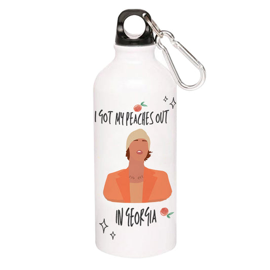 justin bieber peaches sipper steel water bottle flask gym shaker music band buy online india the banyan tee tbt men women girls boys unisex