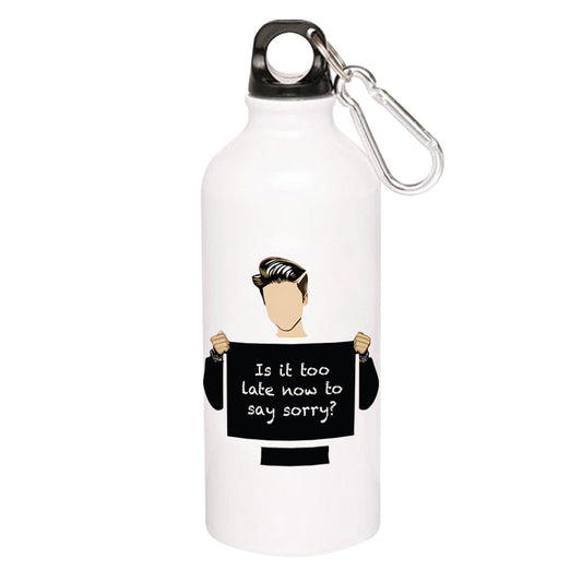 justin bieber sorry sipper steel water bottle flask gym shaker music band buy online india the banyan tee tbt men women girls boys unisex