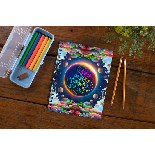 coldplay kaleidoscopic dreams notebook notepad diary buy online united states of america usa the banyan tee tbt unruled