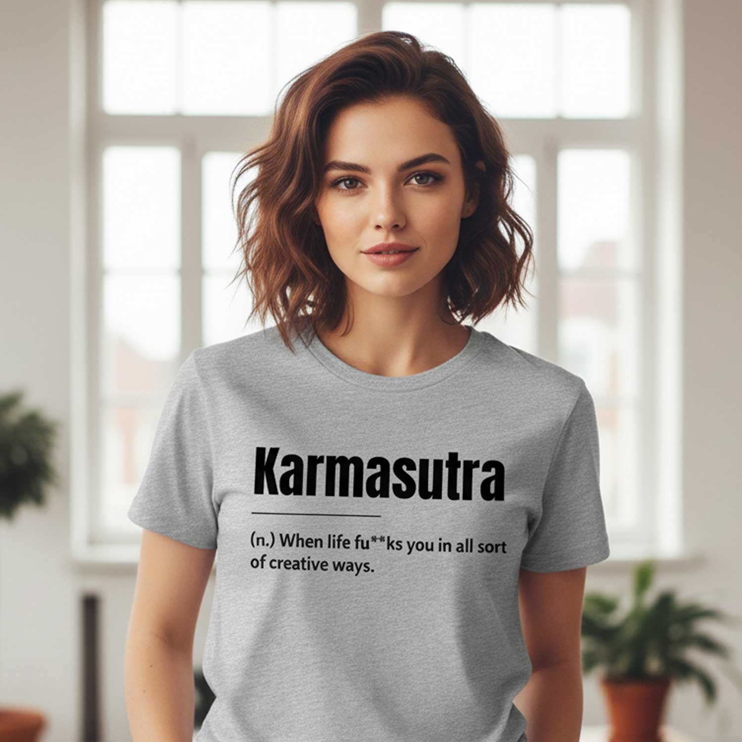 graphic karmasutra t-shirt printed graphic stylish buy online united states usa the banyan tee tbt men women girls boys unisex gray 