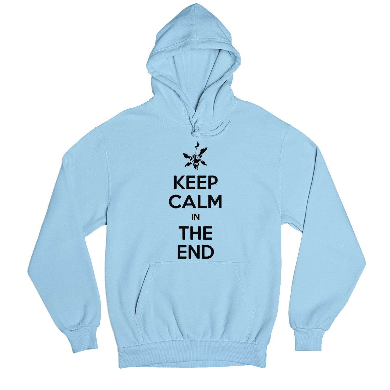 linkin park keep calm hoodie hooded sweatshirt winterwear music band buy online united states usa the banyan tee tbt men women girls boys unisex baby blue